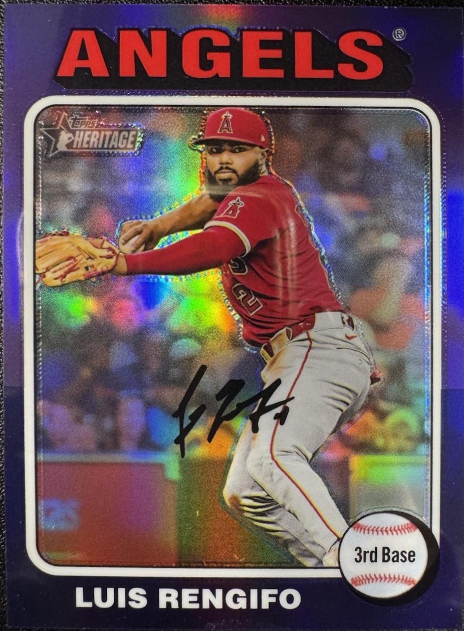 Luis Rengifo [Purple Chrome] #665