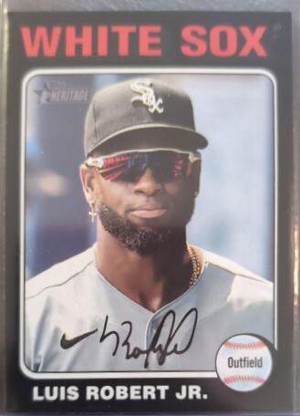 Luis Robert Jr. [Black] #487