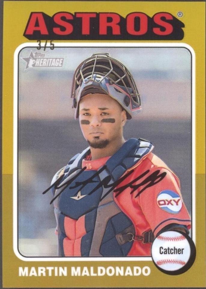 Martin Maldonado [Gold Chrome] #75