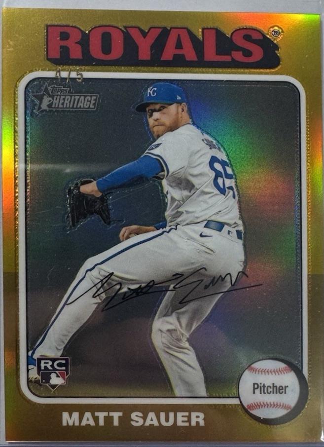 Matt Sauer [Gold Chrome] #659