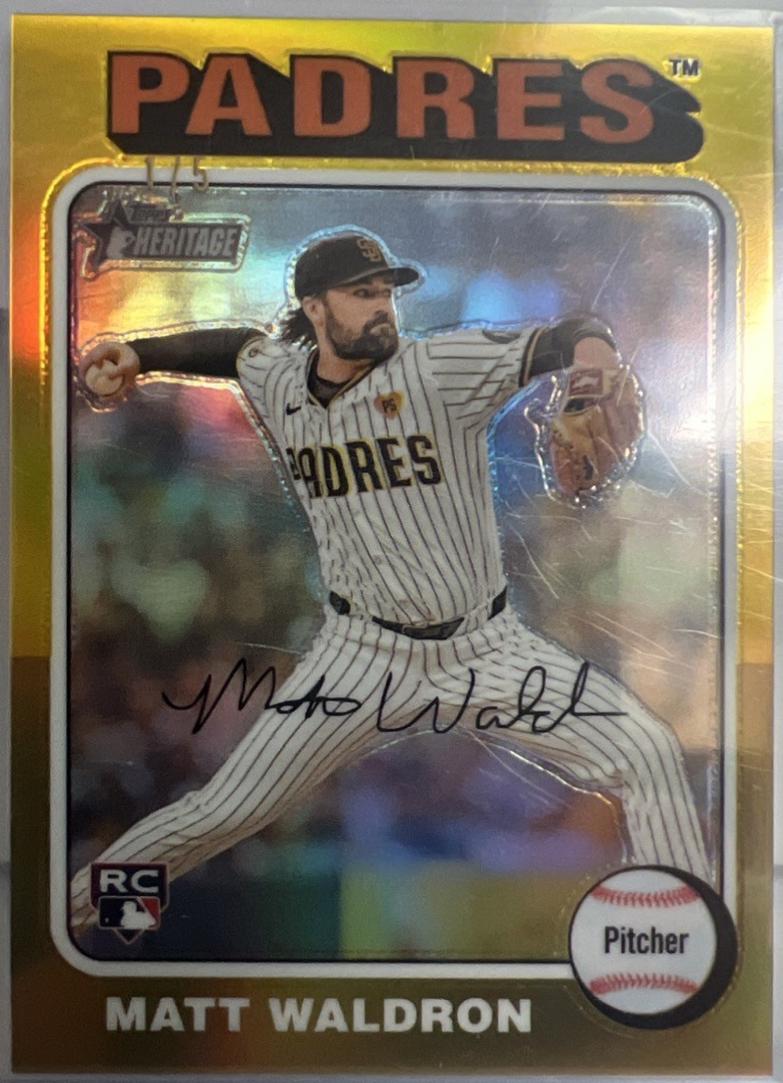 Matt Waldron [Gold Chrome] #604