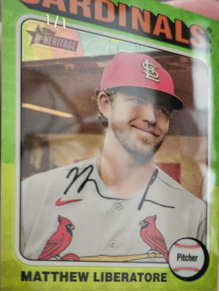 Matthew Liberatore [Superfractor Chrome] #135