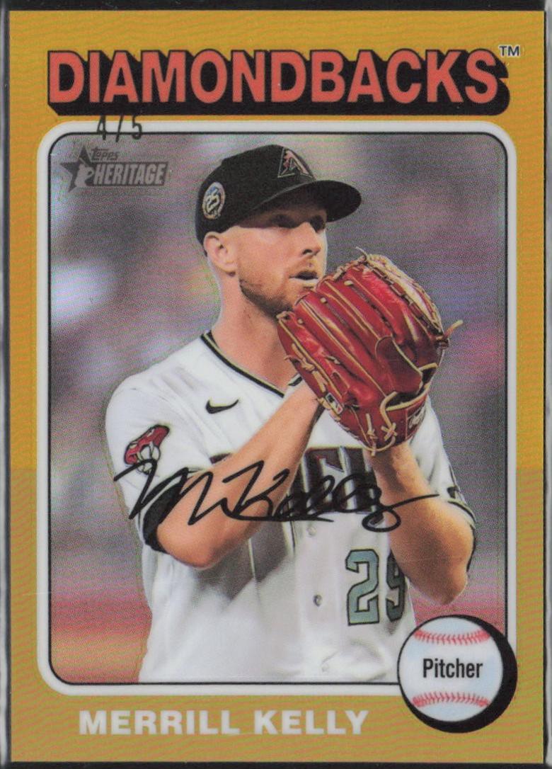 Merrill Kelly [Gold Chrome] #87