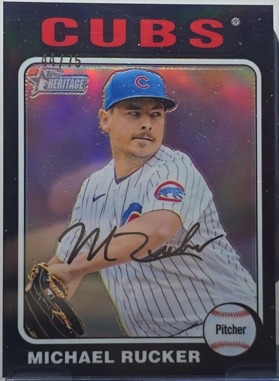 Michael Rucker [Black Chrome] #125