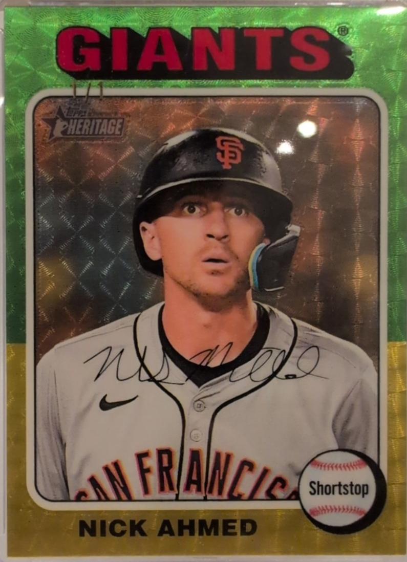 Nick Ahmed [Superfractor Chrome] #705