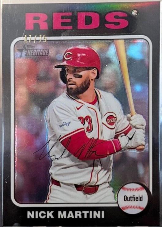 Nick Martini [Black Chrome] #591