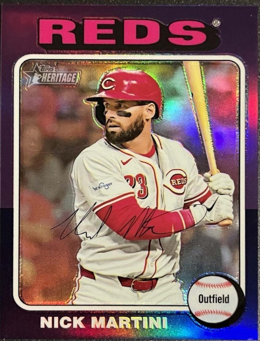 Nick Martini [Purple Chrome] #591