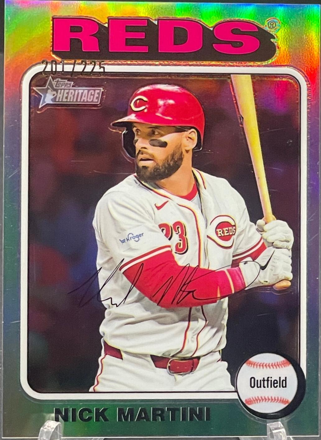 Nick Martini [Silver Chrome] #591