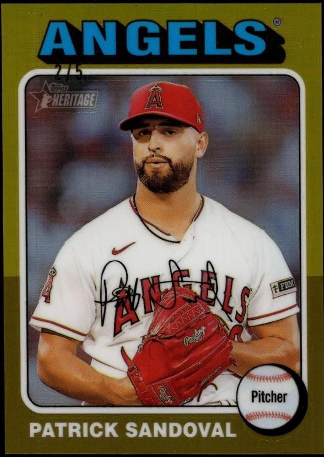 Patrick Sandoval [Gold Chrome] #38