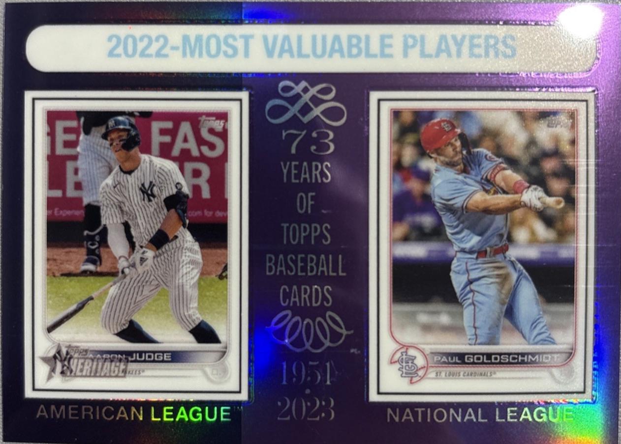 Paul Goldschmidt / Aaron Judge [Chrome] #212