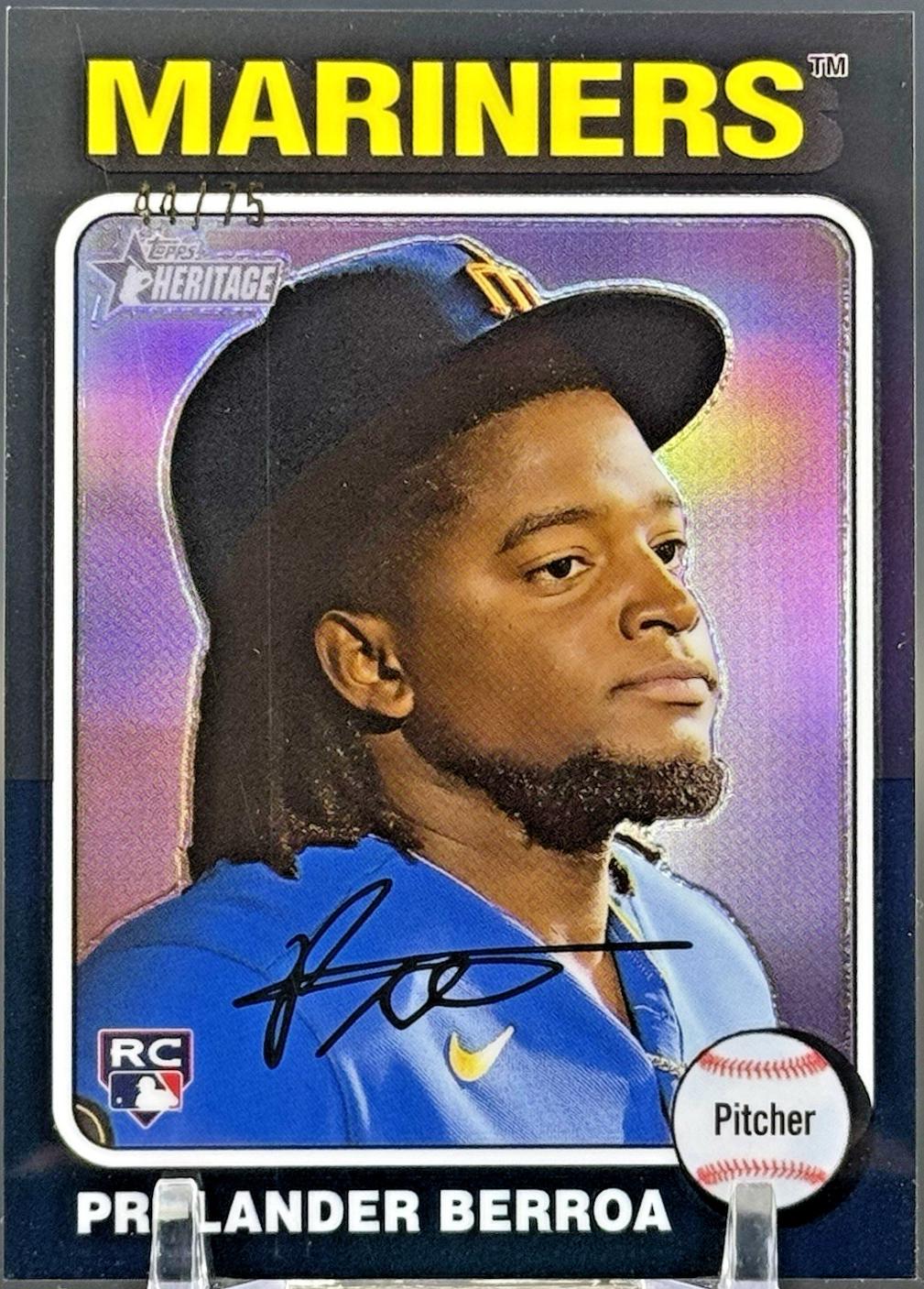 Prelander Berroa [Black Chrome] #424