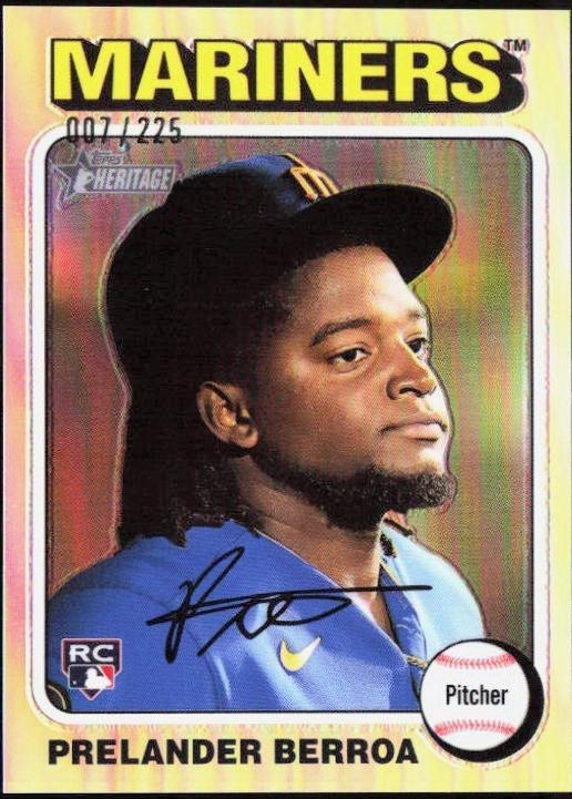 Prelander Berroa [Silver Chrome] #424