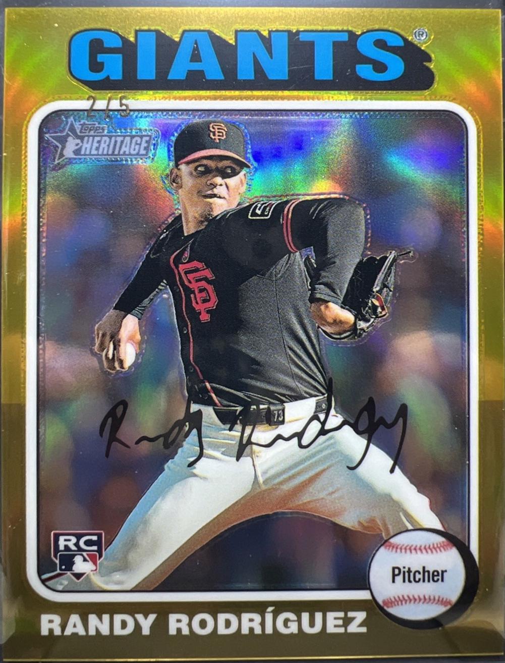 Randy Rodriguez [Gold Chrome] #513