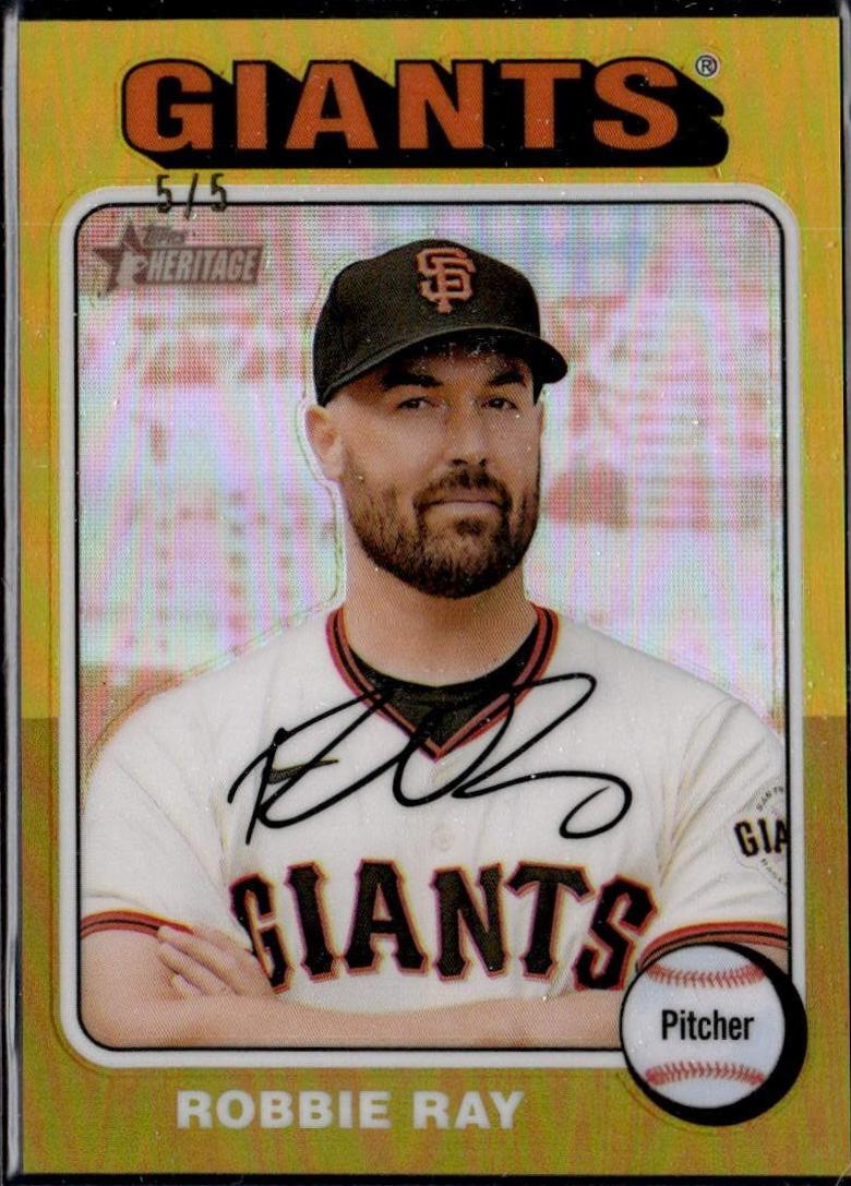 Robbie Ray [Gold Chrome] #585