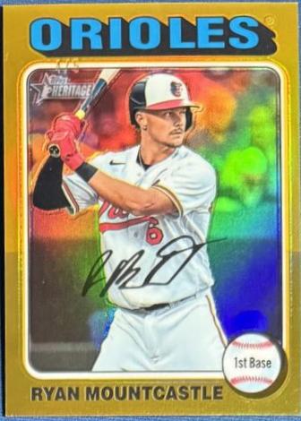 Ryan Mountcastle [Gold Refractor] #338