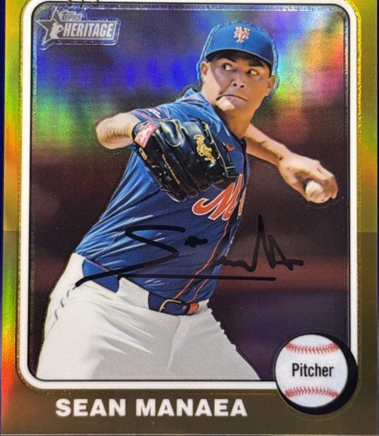 Sean Manaea [Gold Chrome] #570