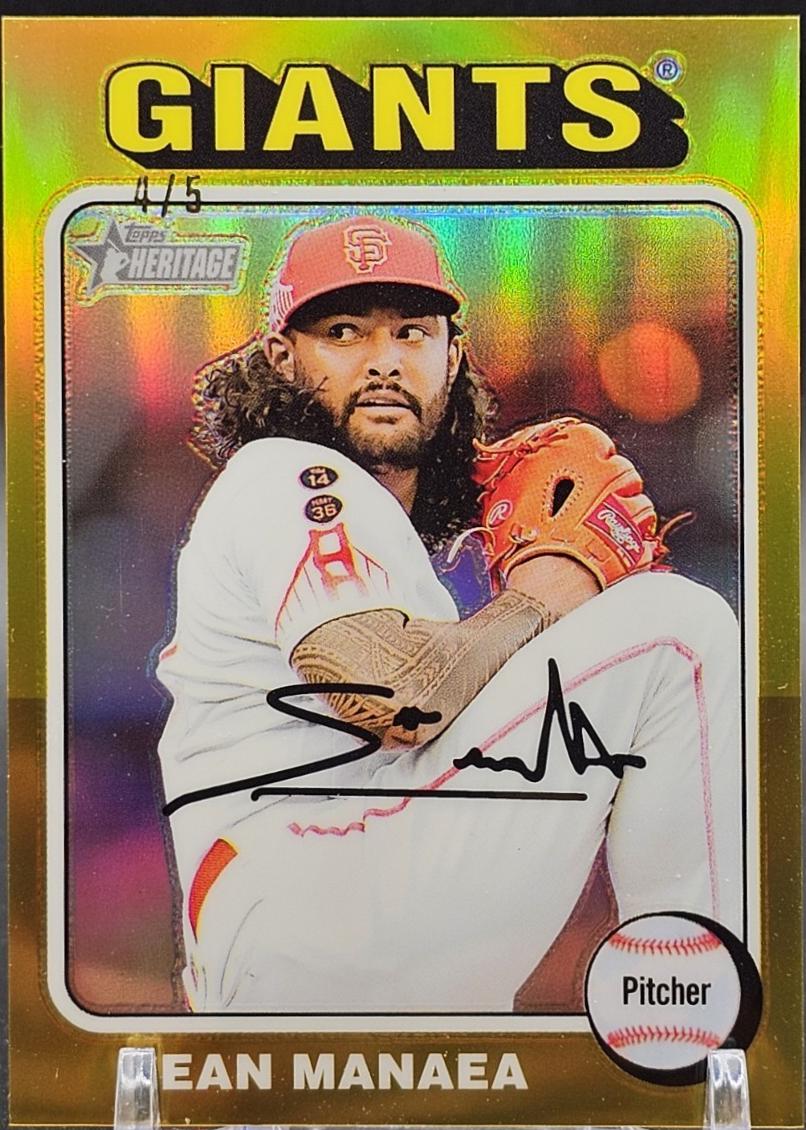 Sean Manaea [Gold Chrome] #64