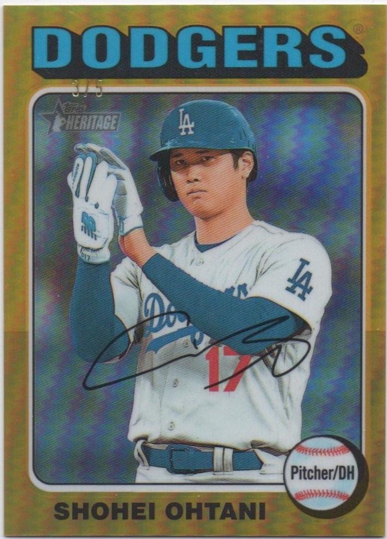 Shohei Ohtani [Gold Refractor] #371