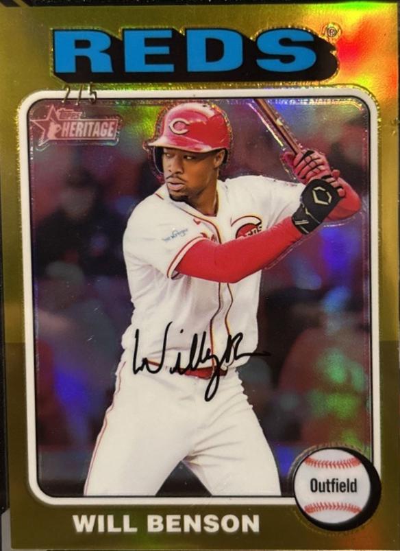 Will Benson [Gold Chrome] #375