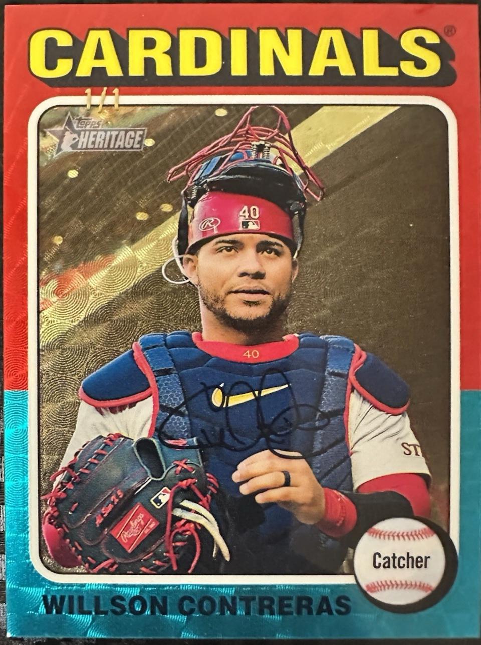 Willson Contreras [Superfractor Chrome] #520