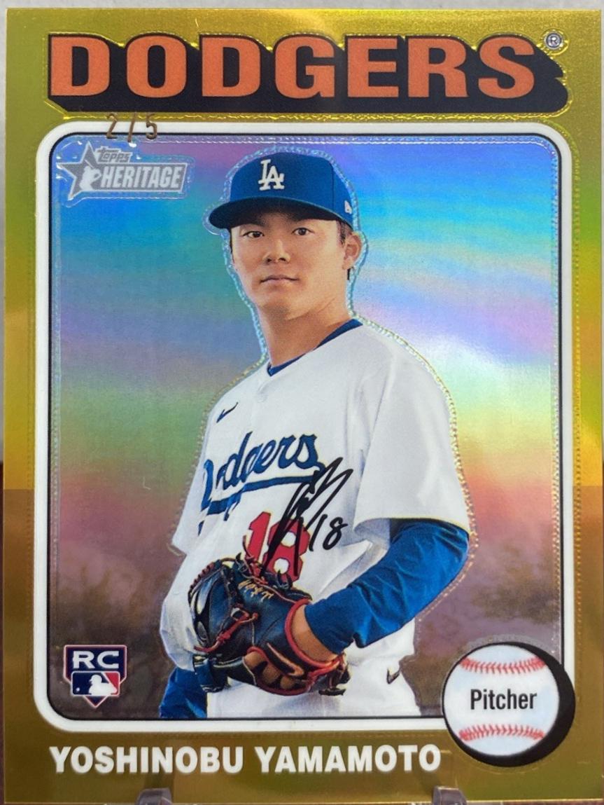 Yoshinobu Yamamoto [Gold Chrome] #553