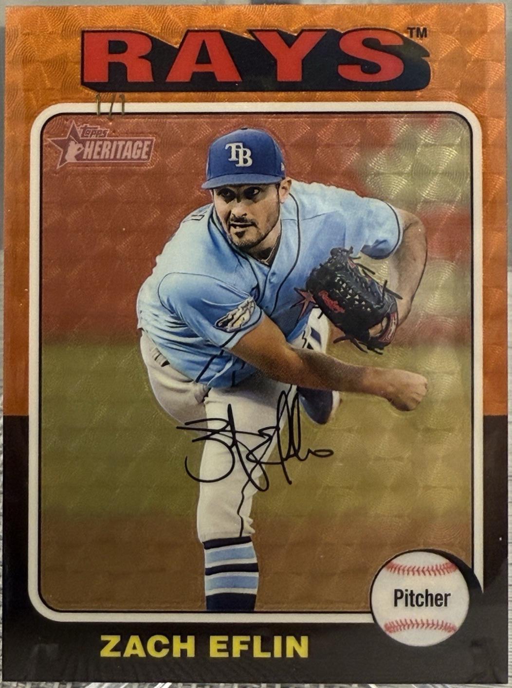 Zach Eflin [Superfractor Chrome] #237