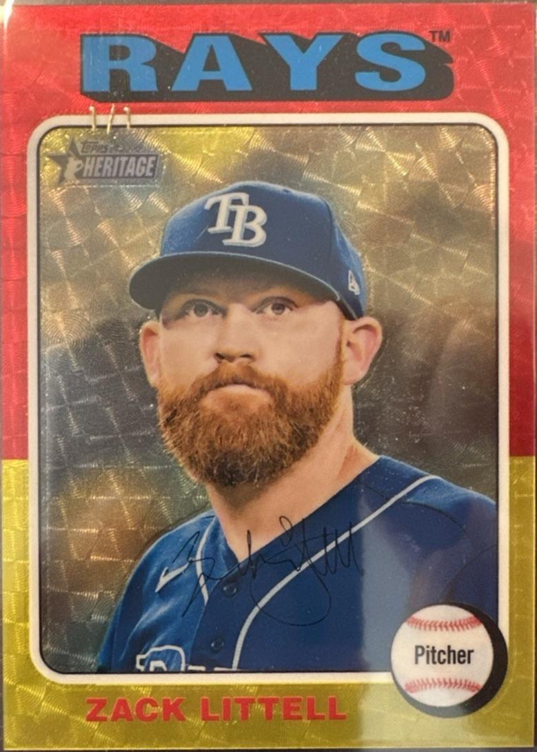 Zack Littell [Superfractor Chrome] #713