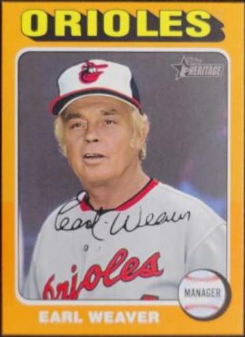 Earl Weaver [Orange] #153