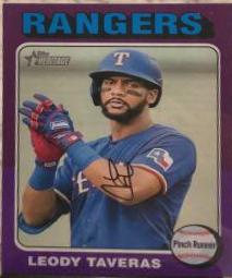 Leody Taveras [Purple] #407