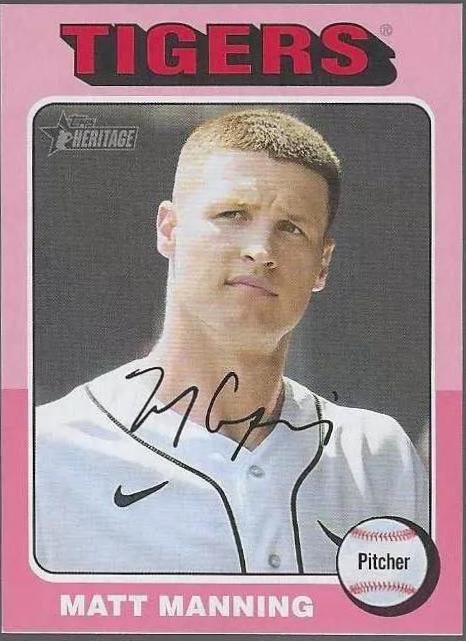 Matt Manning [Pink Autograph] #14