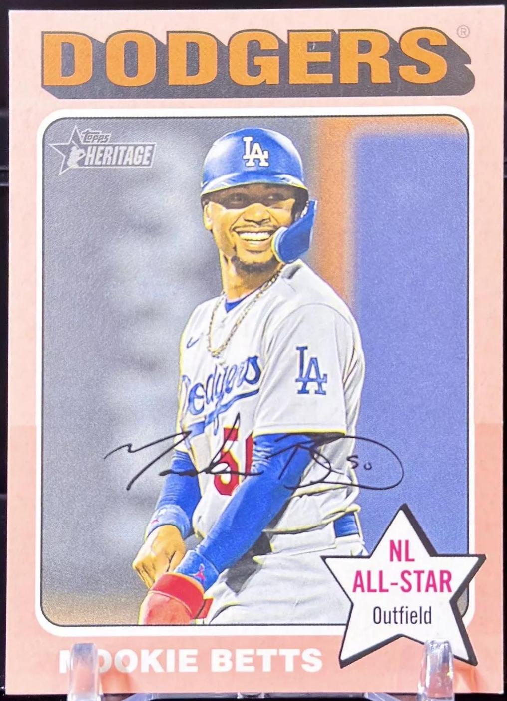 Mookie Betts [Pink Border Autograph] #499