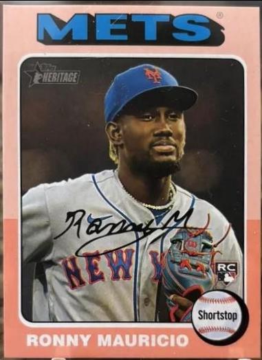 Ronny Mauricio  [Pink Autograph] #296