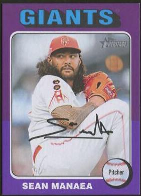 Sean Manaea [Purple] #64