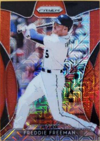 Freddie Freeman [Red Mojo Prizm] #194