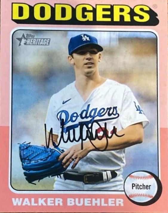 Walker Buehler [Pink Autograph] #363