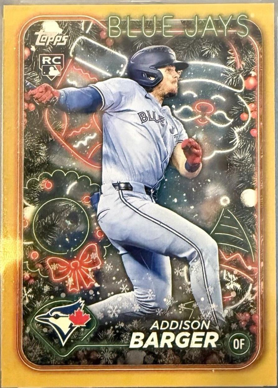 Addison Barger [Golden Metallic Holiday Tree] #H181