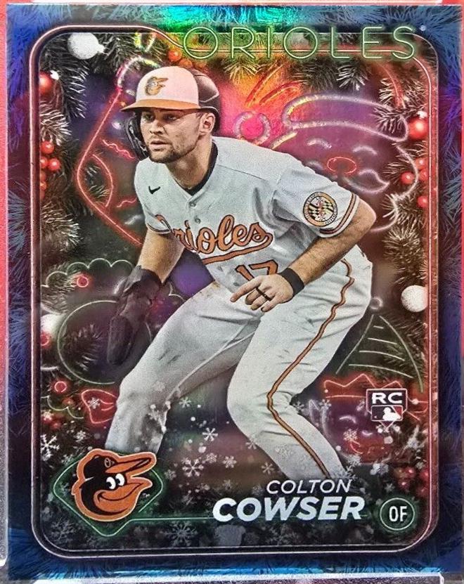 Colton Cowser [Blue Metallic Holiday Tree] #H170