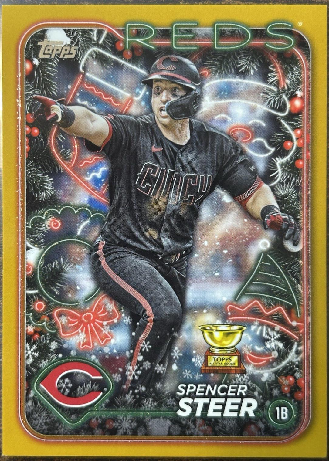 Spencer Steer [Golden Metallic Holiday Tree] #H112