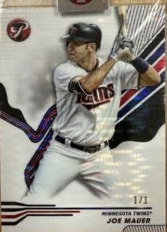 Joe Mauer [Pristine Black] #153