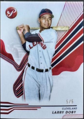 Larry Doby [Red Refractor] #25