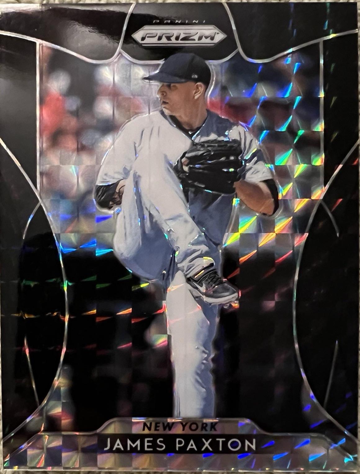 James Paxton [Black Finite Prizm] #149