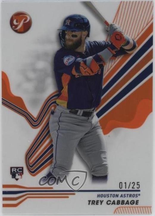 Trey Cabbage [Orange Refractor] #92