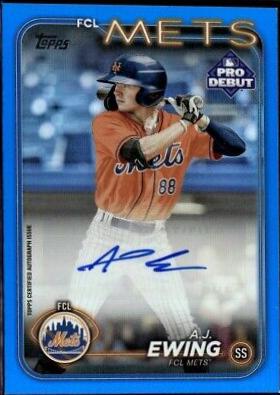 A.J. Ewing [Blue Autograph] #PD-48