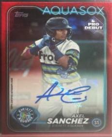Axel Sanchez [Red Autograph] #PD-178