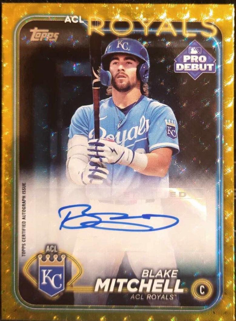 Blake Mitchell [FoilFractor Autograph] #PD-106