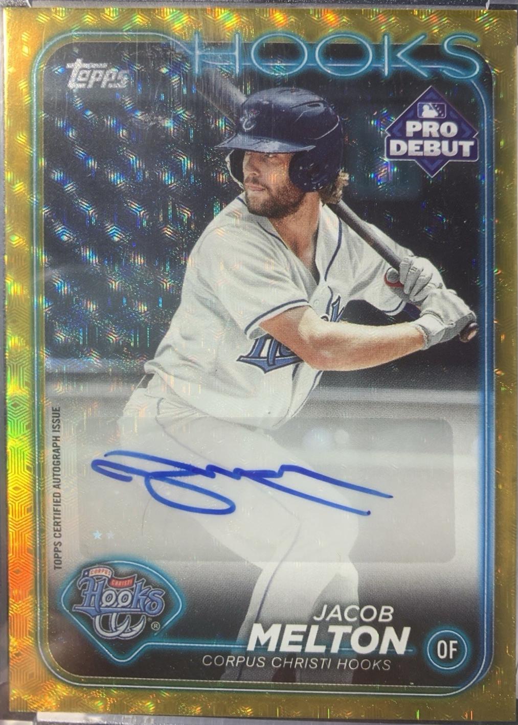 Jacob Melton [FoilFractor Autograph] #PD-30