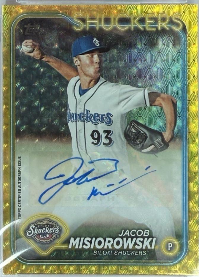 Jacob Misiorowski [FoilFractor Autograph] #PD-171
