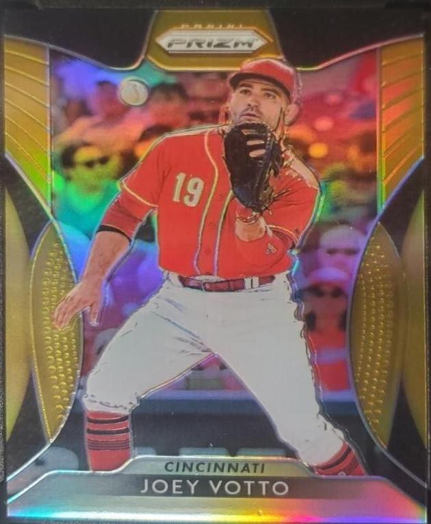 Joey Votto [Gold Prizm] #163