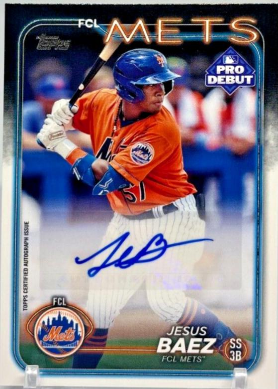 Jesus Baez [Autograph] #PD-187