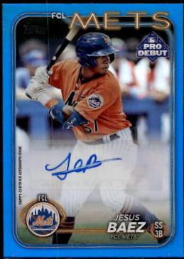 Jesus Baez [Blue Autograph] #PD-187